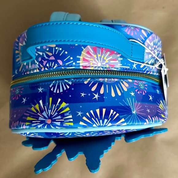 NWT Disney Parks Attractions Joey Chou Blue Backpack Minnie Ear Headband Bundle - Picture 5 of 12